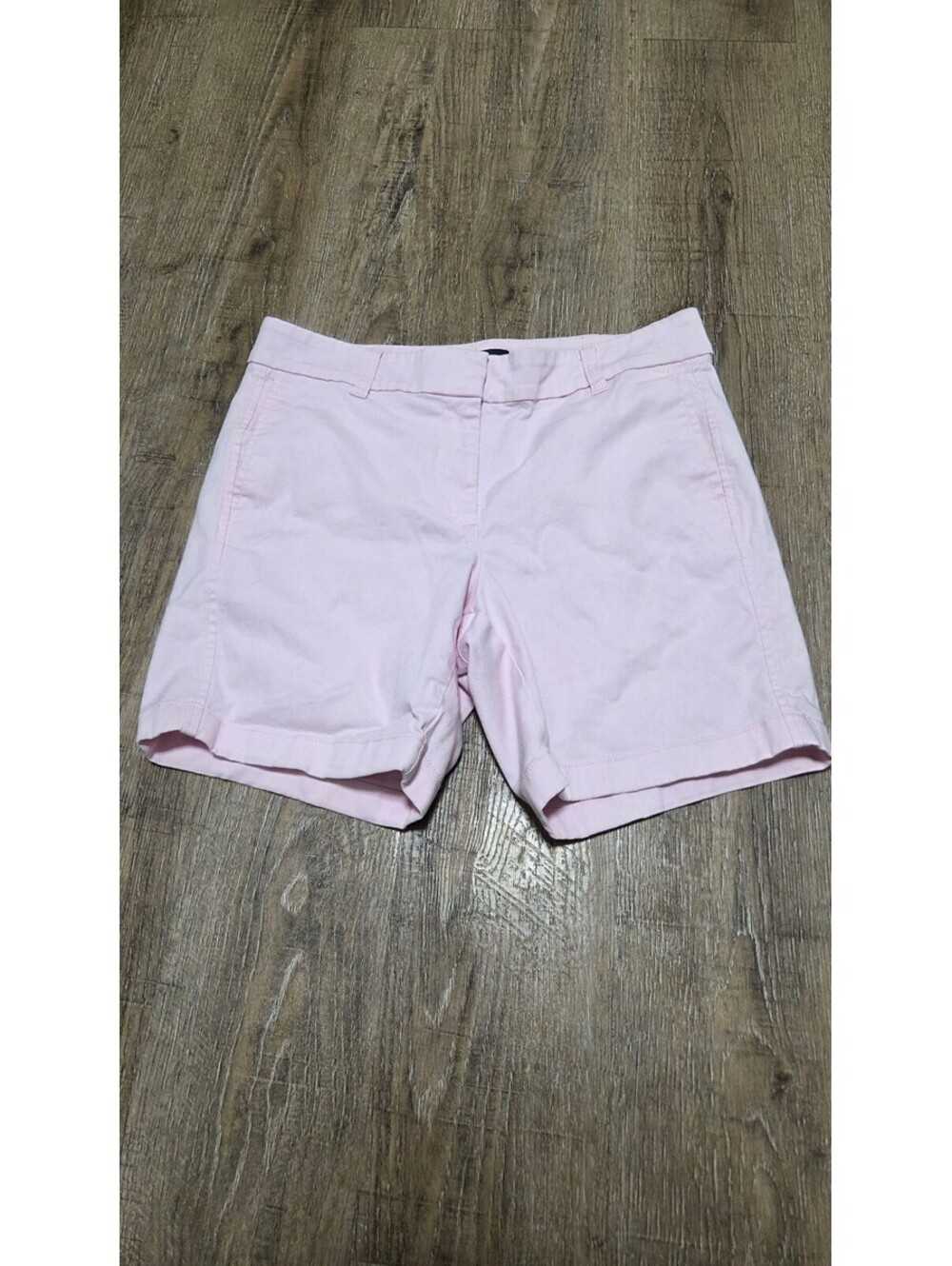 J. Crew Women's Light Pink Cotton Chino Shorts Size 6